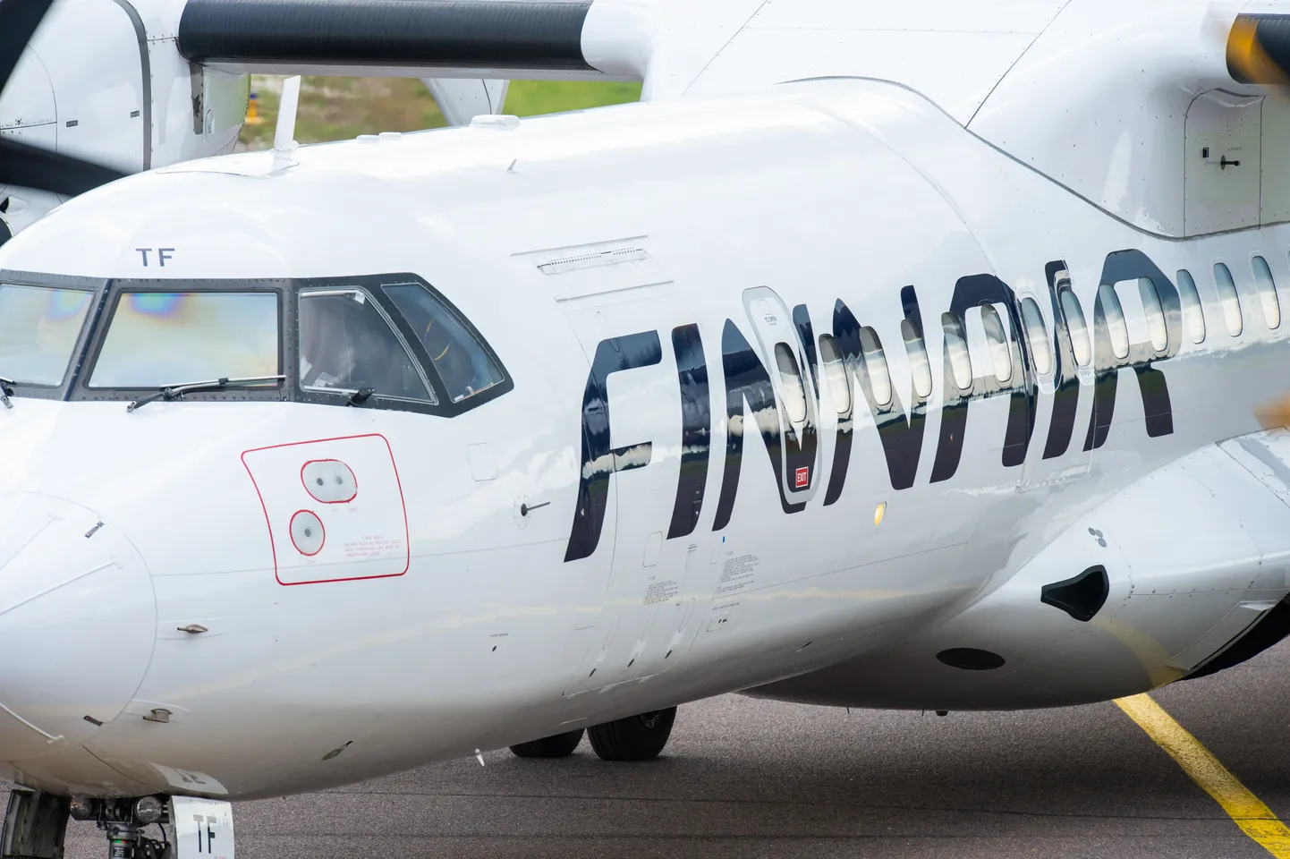 Самолет Finnair.